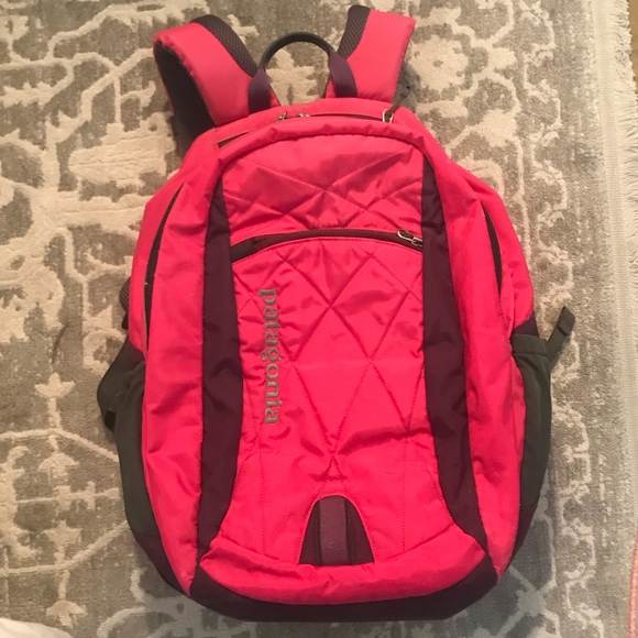 pink patagonia backpack
